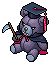 Gothic Teddy Bear