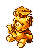 Golden Teddy Bear