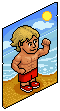Beach Dude Poster