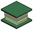 Green USVA Block Shelf