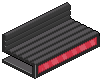 Red USVA Sofa