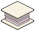 White USVA Block Shelf