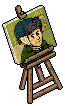 Victor Vangoof easel
