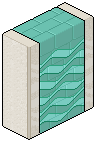 Green Exterior Wall