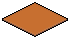 Small Orange Spa Tile