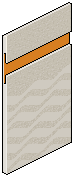 Orange Spa Wall