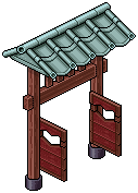 Japanese Fort Gate
