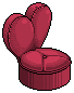 Red Heart Chair