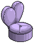 Purple Heart Chair