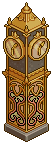 Ornate Wire Grandfather Clock