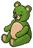 Green Teddy Bear