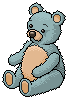 Blue Teddy Bear
