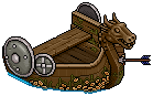Viking Long Ship Front