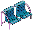 Miami Street Bench