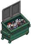 Alleyway Dumpster