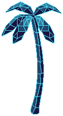 Digitized Fan Palm