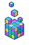 Futuristic Rubik's Cube