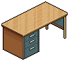 Wooden Study Desk