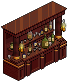 Saloon Drinks Cabinet