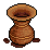 Terracotta Spittoon