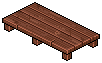 Large Red Wooden Stage