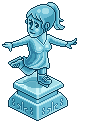 Pro Ice Skater Statue