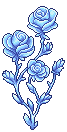 Frozen Rose