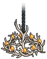 Log Cabin Chandelier