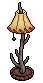 Log Cabin Lamp