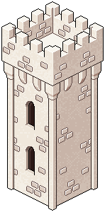 Rosy Castle Tower