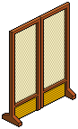 Golden Oriental Screen