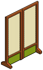 Green Oriental Screen