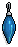 Tall Blue Bauble