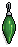 Tall Green Bauble