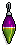 Purple Green Bauble