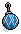 Blue Striped Bauble