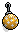 Yellow Striped Bauble