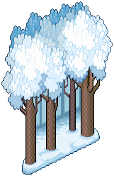Snow Forest Wall