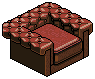 Red Chesterfield Armchair