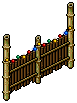 Festive Tiki Fence