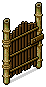 Tiki Fence Gate
