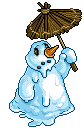 Sunny the Sad Snowman