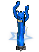 Blue Man Tube Man