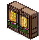 Brown Timber Frame Building