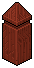 Dark Wood Fence