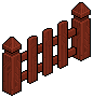 Dark Wood Fence