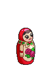 Red Matroyoshka Doll