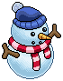 Winter City Snowman