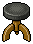 Winter City Stool
