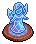 Carved Ice Angel